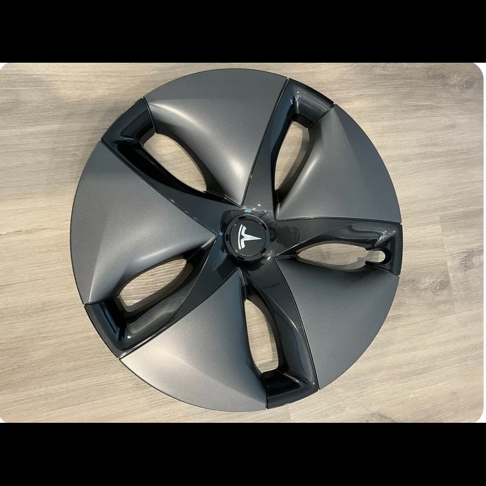 Tesla Model 3 Single (1) 18" Aero Wheel Cap Rim Hub Cover 1044231B OEM 17-20
